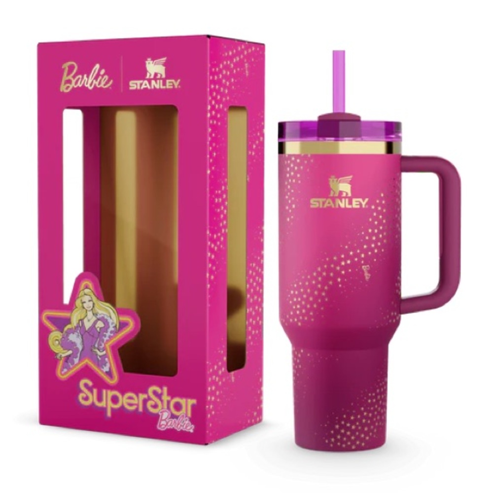🎉LAST PIECE🎉Limited Edition Stanley Barbie‎ '70S SUPERSTAR 40 OZ QUENCHER